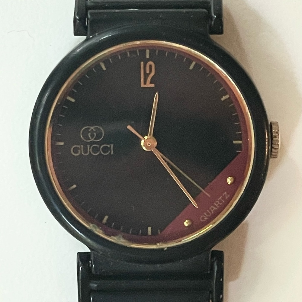 vintage 80s gucci watch